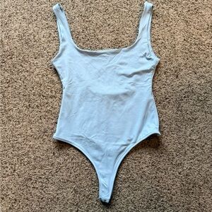 Zara light blue bodysuit